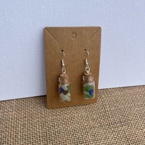 Authentic Cape Breton Island Handmade Sea Glass Earrings